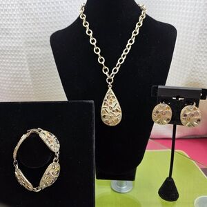 Sarah Coventry Sultana Confetti Demi Parure